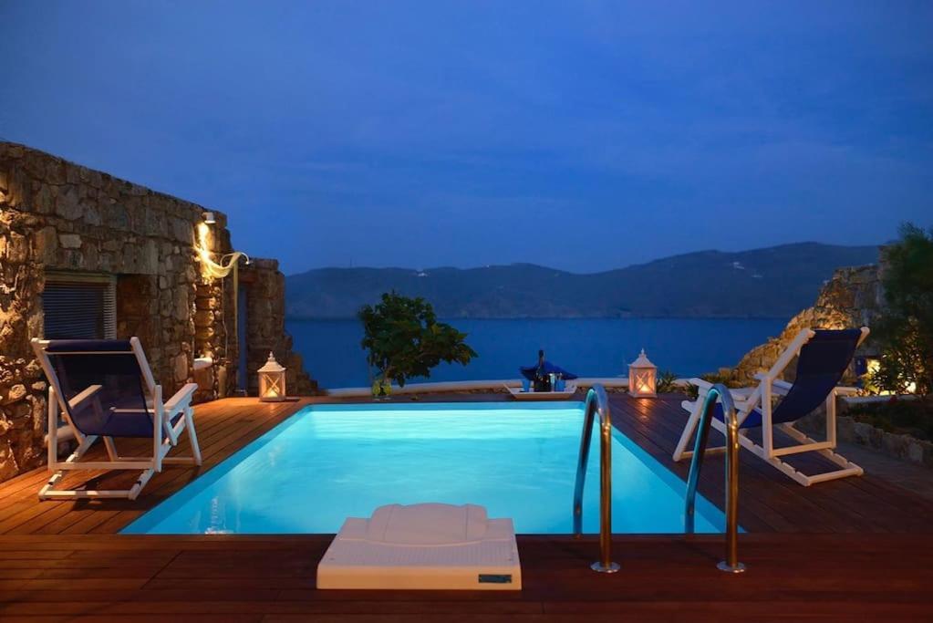 Allaya,Panormos Villa Private Pool Dış mekan fotoğraf